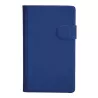 Etui univ colle magique bleu nui effet peau de pêche/coin pliable taille S pour smartphones max 4 I4/I5/A3