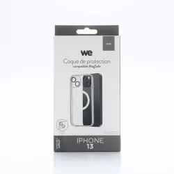 WE Coque de protection intégrale MAGSAFE IPHONE 13 Transparent - Protection d'objectifs intégrée