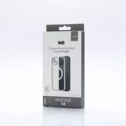 WE Coque de protection intégrale MAGSAFE IPHONE 14 Transparent - Protection d'objectifs intégrée