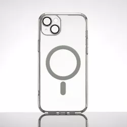 WE Coque de protection intégrale MAGSAFE IPHONE 15 PLUS Transparent - Protection d'objectifs intégrée