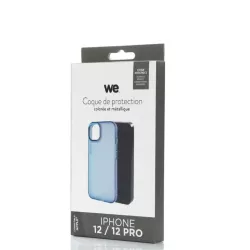 WE Coque colorée protection METALLIQUE IPHONE 12 / 12 PRO Bleu