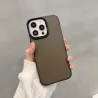WE Coque colorée protection METALLIQUE IPHONE 12 / 12 PRO Noir