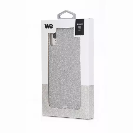 We coque de protection PAILLETTES APPLE IPHONE XR Argent
