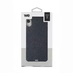 We coque de protection PAILLETTES APPLE IPHONE XR Noir