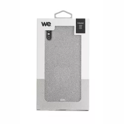 We coque de protection PAILLETTES APPLE IPHONE XS MAX Argent
