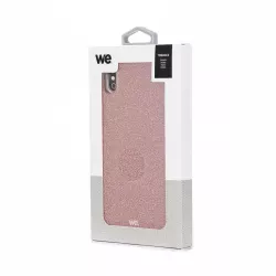 We coque de protection PAILLETTES APPLE IPHONE XS MAX Rose