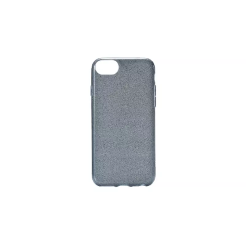 We coque de protection PAILLETTES APPLE IPHONE 6 / 6S / 7 / 8 / SE 2020 Noir
