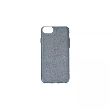We coque de protection PAILLETTES APPLE IPHONE 6 / 6S / 7 / 8 / SE 2020 Noir