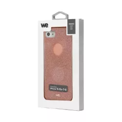 We coque de protection PAILLETTES APPLE IPHONE 6 / 6S / 7 / 8 / SE 2020 Rose