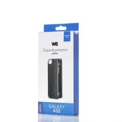 We coque de protection PAILLETTES SAMSUNG GALAXY A32 4G Noir