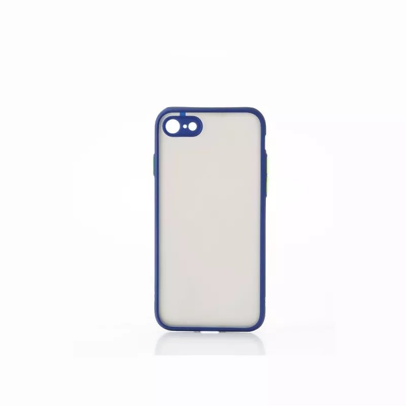 We Coque de protection RUBBER APPLE IPHONE 7 / 8 / SE 2020 Bleu
