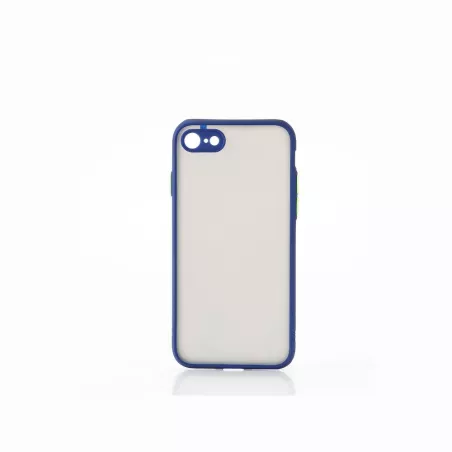 We Coque de protection RUBBER APPLE IPHONE 7 / 8 / SE 2020 Bleu