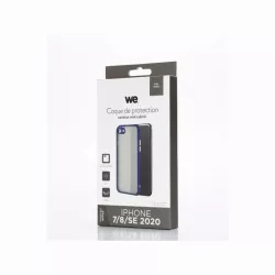 We Coque de protection RUBBER APPLE IPHONE 7 / 8 / SE 2020 Bleu
