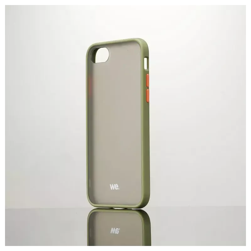 We Coque de protection RUBBER APPLE IPHONE 7 / 8 / SE 2020 Kaki