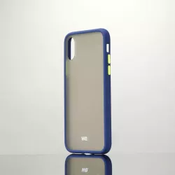 We Coque de protection RUBBER APPLE IPHONE X / XS Bleu