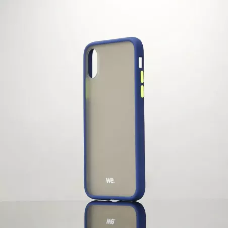 We Coque de protection RUBBER APPLE IPHONE X / XS Bleu