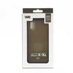We Coque de protection RUBBER APPLE IPHONE X / XS Bleu
