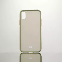 We Coque de protection RUBBER APPLE IPHONE X / XS Kaki