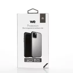 We Coque de protection RUBBER APPLE IPHONE 11 PRO MAX