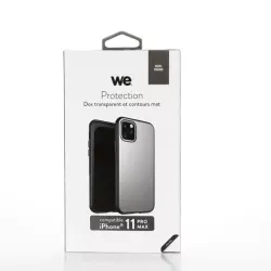 We Coque de protection RUBBER APPLE IPHONE 11 PRO MAX