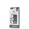 We Coque de protection RUBBER APPLE IPHONE 14 PRO MAX - Dos transparentcontour mat noir - Compatible MAGSAFE