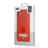 We Coque de protection SILICONE RIGIDE APPLE IPHONE XR Rouge