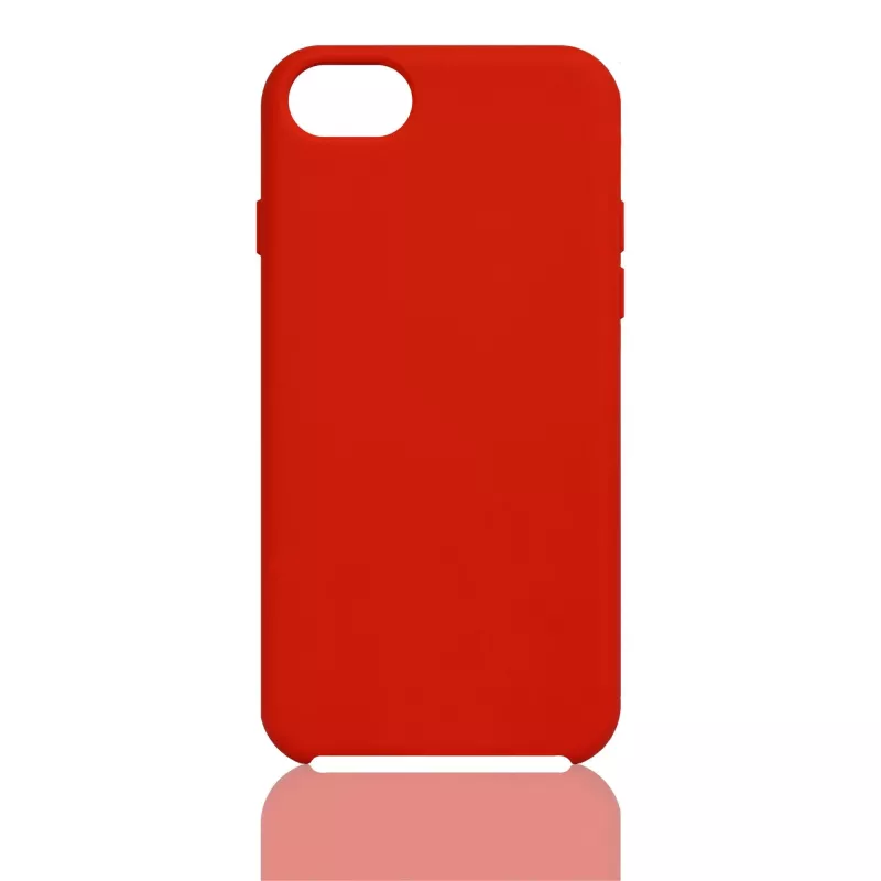 We Coque de protection SILICONE RIGIDE APPLE IPHONEe XS MAX Rouge