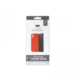 We Coque de protection SILICONE APPLE IPHONE 7 / 8 / SE 2020 Rouge