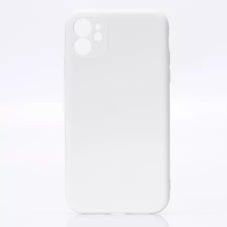 We Coque de protection SILICONE APPLE IPHONE 11 Blanc