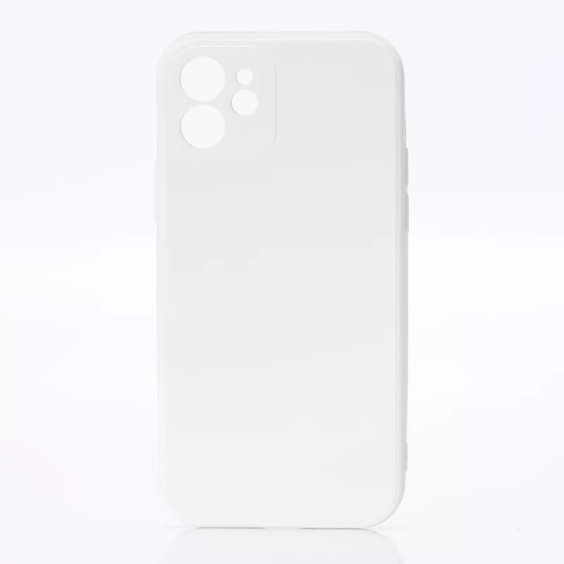 We Coque de protection SILICONE APPLE IPHONE 12 Blanc