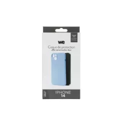 We Coque de protection SILICONE APPLE IPHONE 14 Bleu