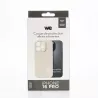 We coque de protection SILICONE APPLE IPHONE 16 PRO Blanc vintage - Compatible MAGSAFE
