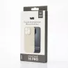 We coque de protection SILICONE APPLE IPHONE 16 PRO Blanc vintage - Compatible MAGSAFE