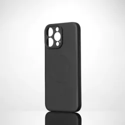 We coque de protection SILICONE APPLE IPHONE 16 PRO MAX Noir - Compatible MAGSAFE