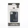 We coque de protection SILICONE APPLE IPHONE 16 PRO MAX Noir - Compatible MAGSAFE