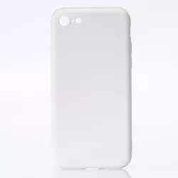 We Coque de protection SILICONE APPLE IPHONE 7/8/SE 2020 Blanc