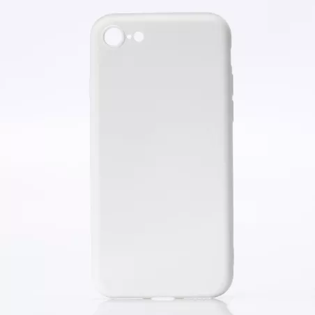 We Coque de protection SILICONE APPLE IPHONE 7/8/SE 2020 Blanc