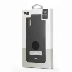 We Coque de protection SILICONE APPLE IPHONE X Noir