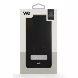 We Coque de protection SILICONE APPLE IPHONE X Noir