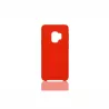 We Coque de protection SILICONE RIGIDE SAMSUNG GALAXY S9 Rouge: Matière silicone - effet mat toucher doux rigide