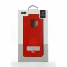 We Coque de protection SILICONE RIGIDE SAMSUNG GALAXY S9 Rouge: Matière silicone - effet mat toucher doux rigide