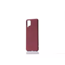 We Coque de protection SILICONE SAMSUNG GALAXY A12 Bordeaux