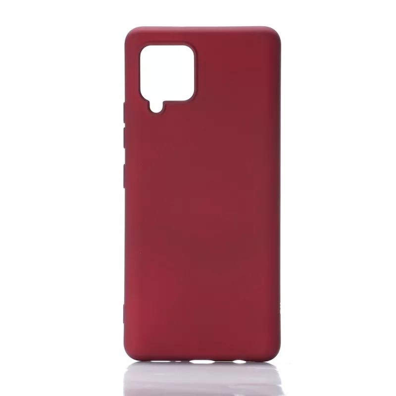 We Coque de protection SILICONE SAMSUNG GALAXY A42 Bordeaux