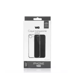 WE Coque de protection TPU APPLE IPHONE 16E/17E Transparent
