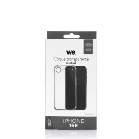 WE Coque de protection TPU APPLE IPHONE 16E/17E Transparent