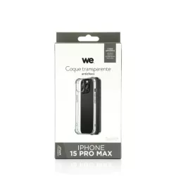 WE Coque de protection TPU APPLE IPHONE 15 Transparent