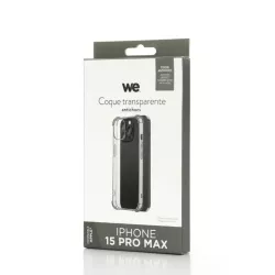 WE Coque de protection TPU APPLE IPHONE 15 Transparent