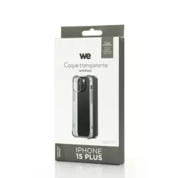 WE Coque de protection TPU APPLE IPHONE 15 PLUS Transparent