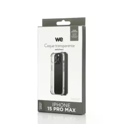 WE Coque de protection TPU APPLE IPHONE 15 PRO Transparent