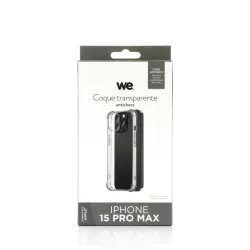 WE Coque de protection TPU APPLE IPHONE 15 PPRO MAX Transparent